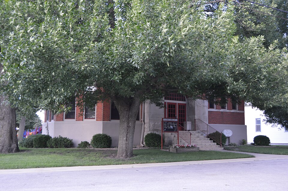 Photograph of A. Herr and E. E. Smith Public Library