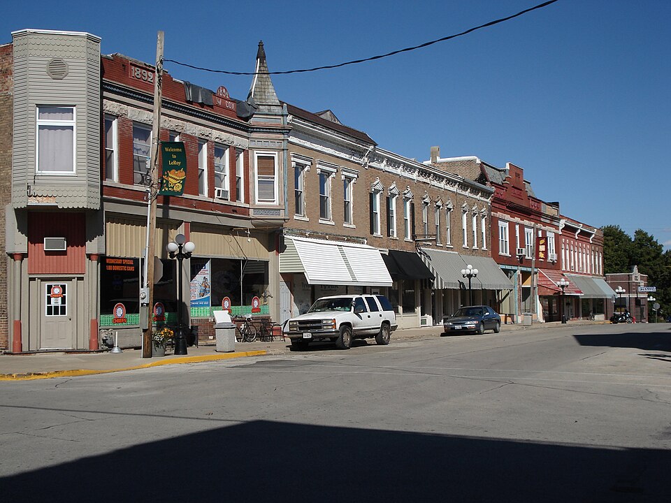 Photograph of Le Roy Commercial Historic District