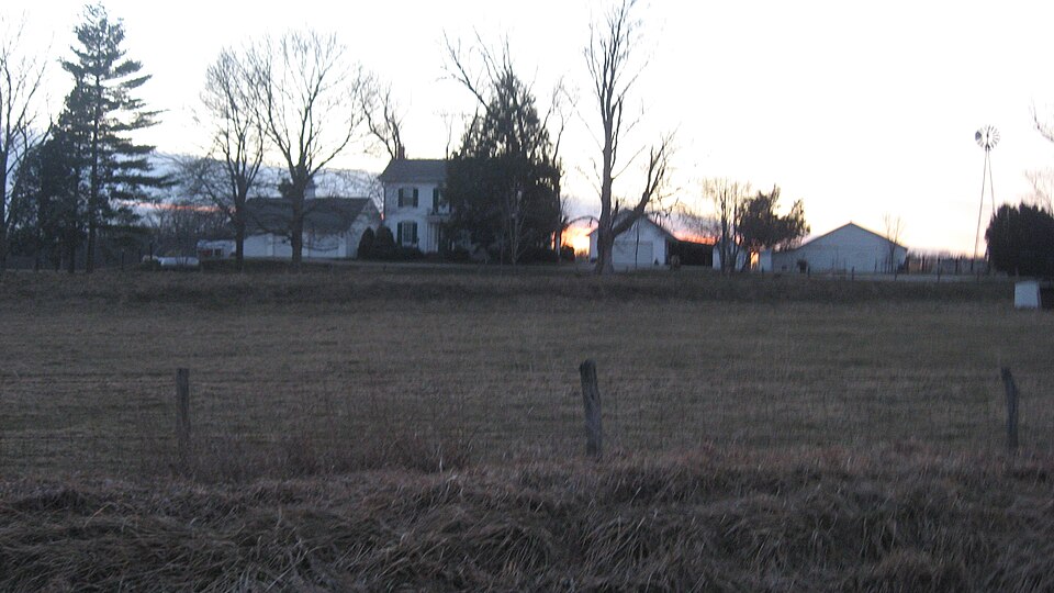 Photograph of Asher Morton Farmstead
