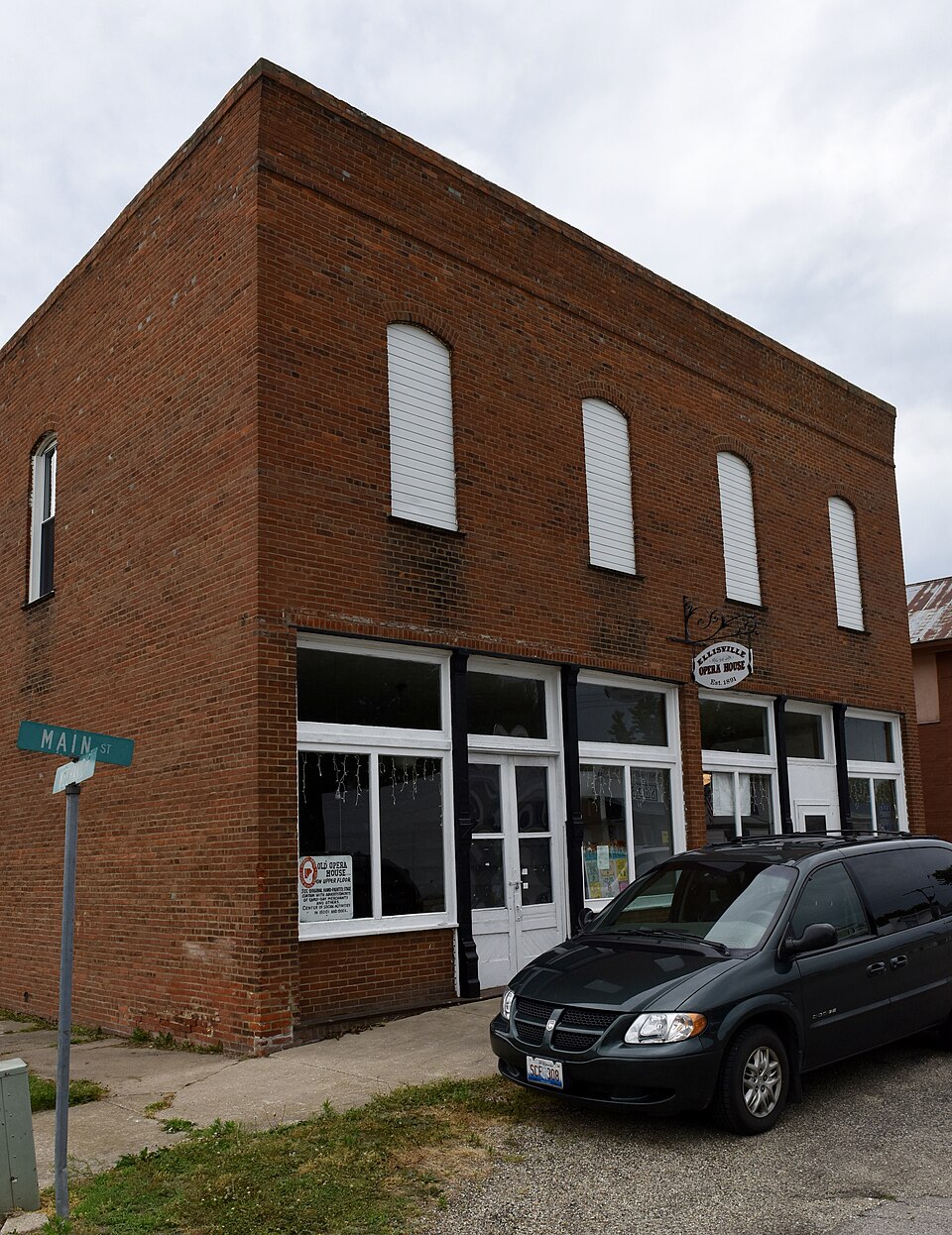 Photograph of Odd Fellows Opera Block