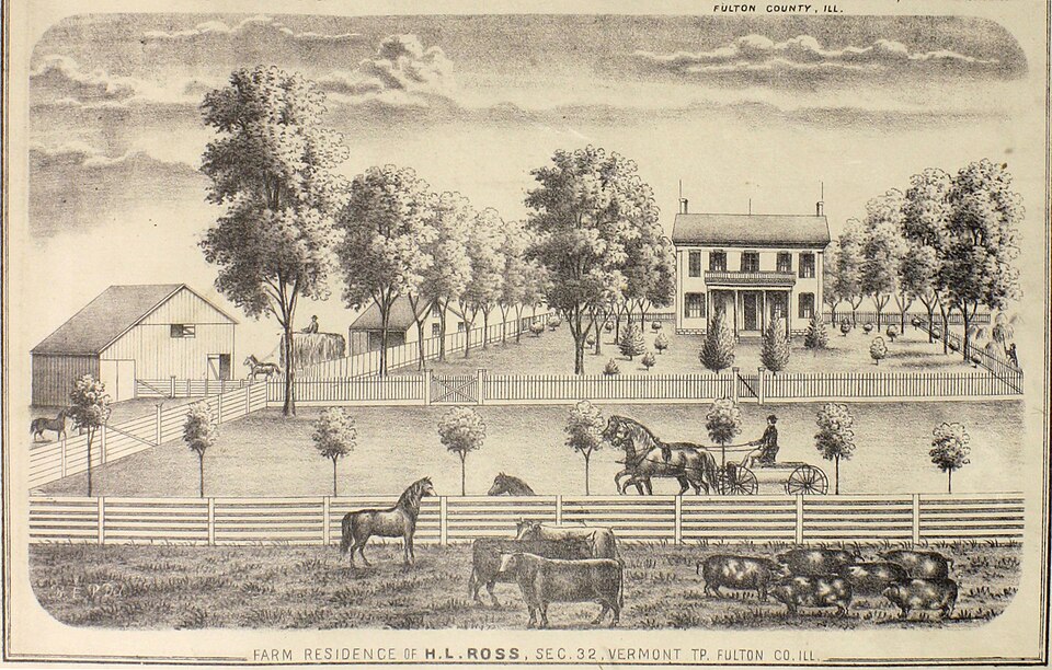 Photograph of Harvey Lee Ross House