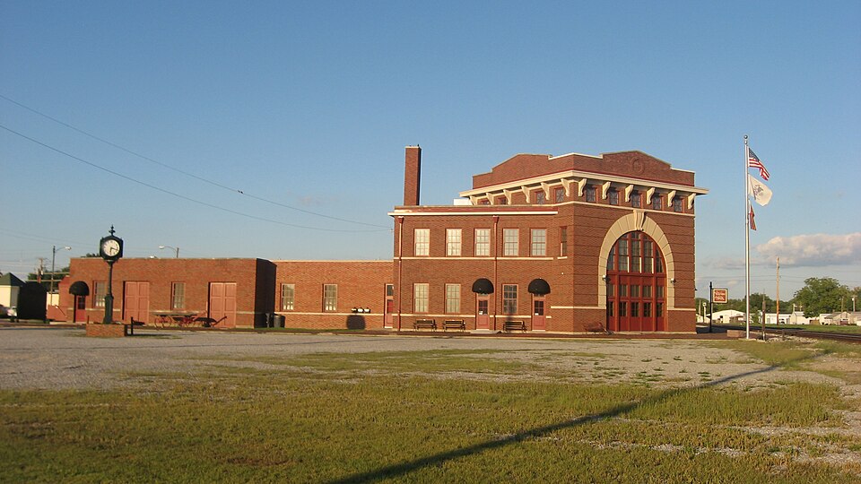 Photograph of Baltimore and Ohio Railroad Depot