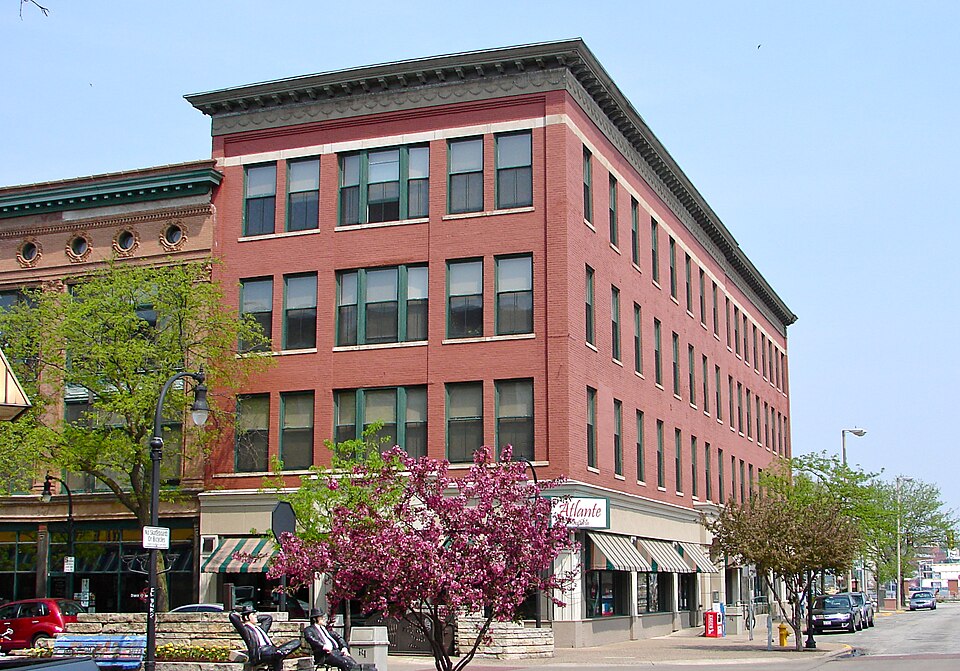 Photograph of Peoples National Bank Building-Fries Building