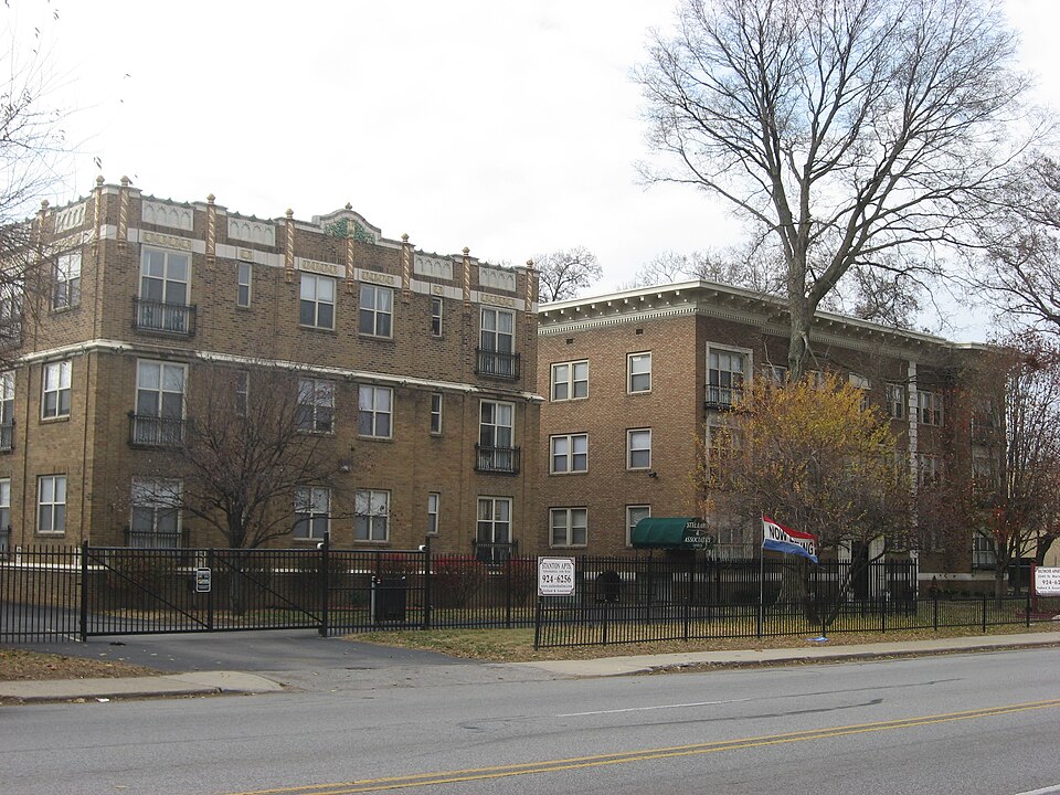 Photograph of Shortridge-Meridian Street Apartments Historic District