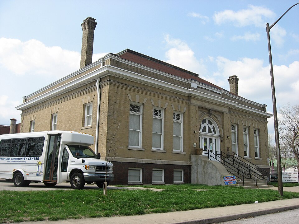 Photograph of Hawthorne Branch Library No. 2