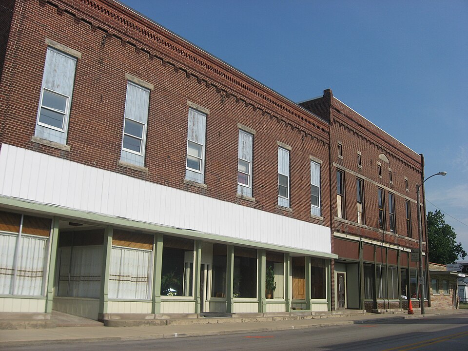 Photograph of Monon Commercial Historic District