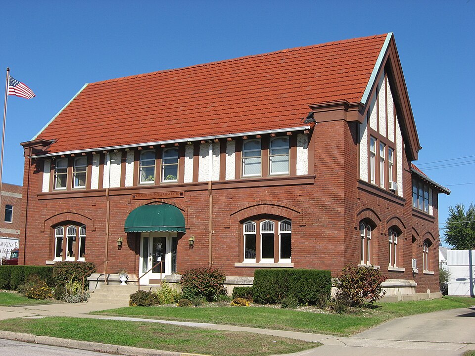 Photograph of Linton Public Library Building