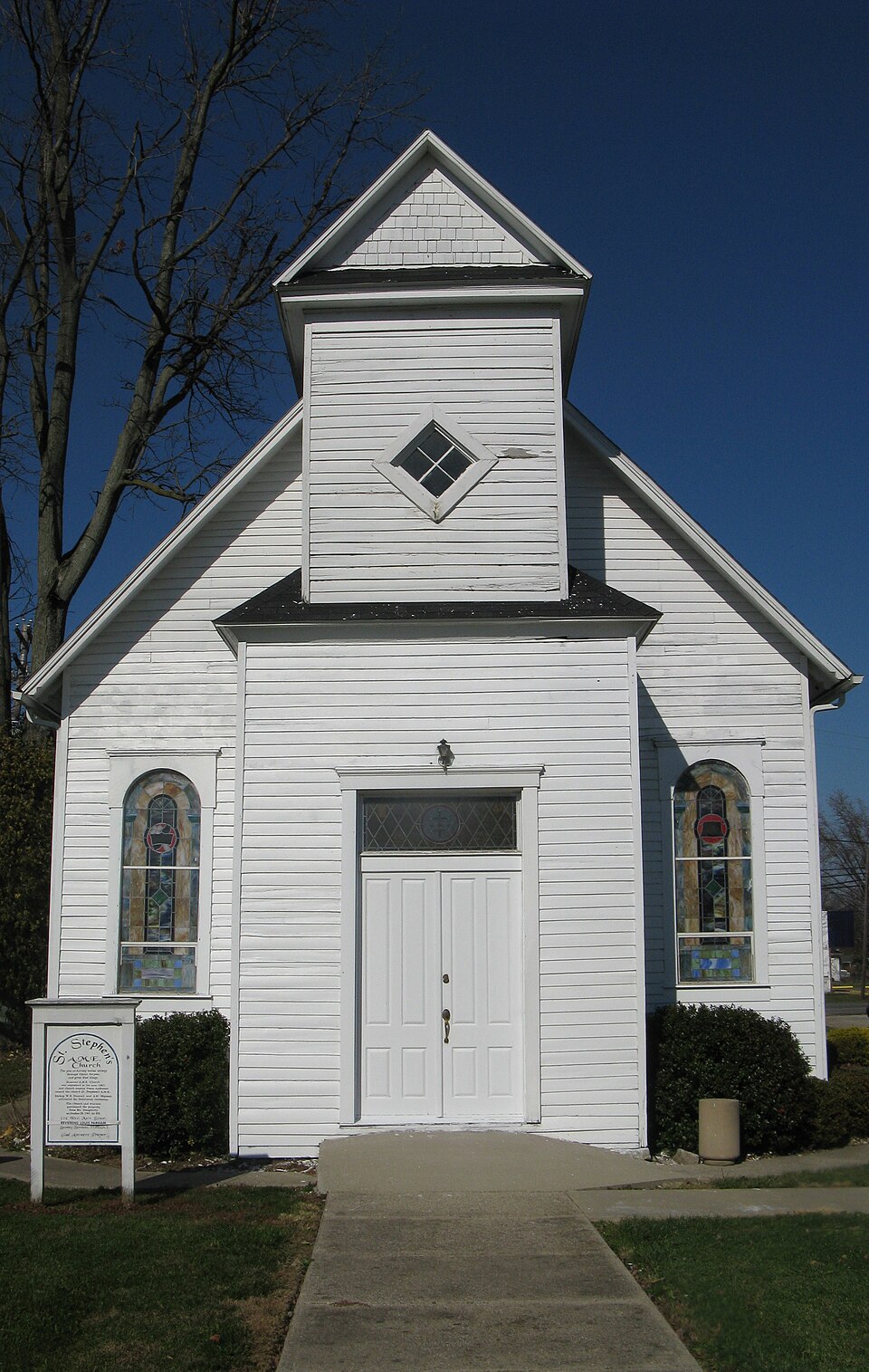 Photograph of St. Stephen's African Methodist Episcopal Church