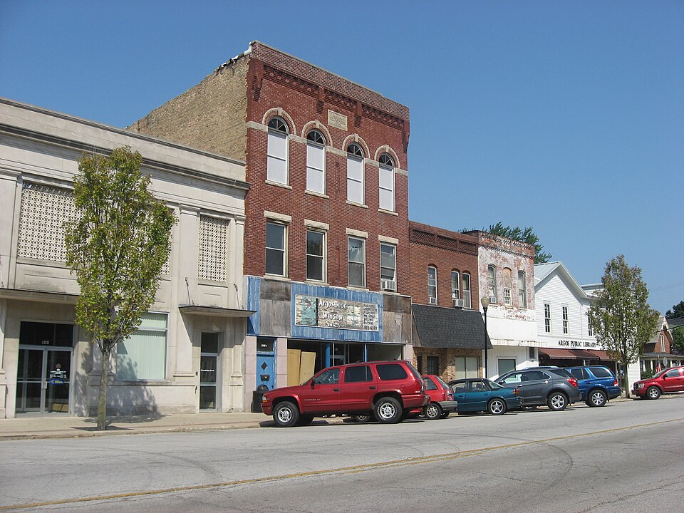 Photograph of Argos Downtown Historic District