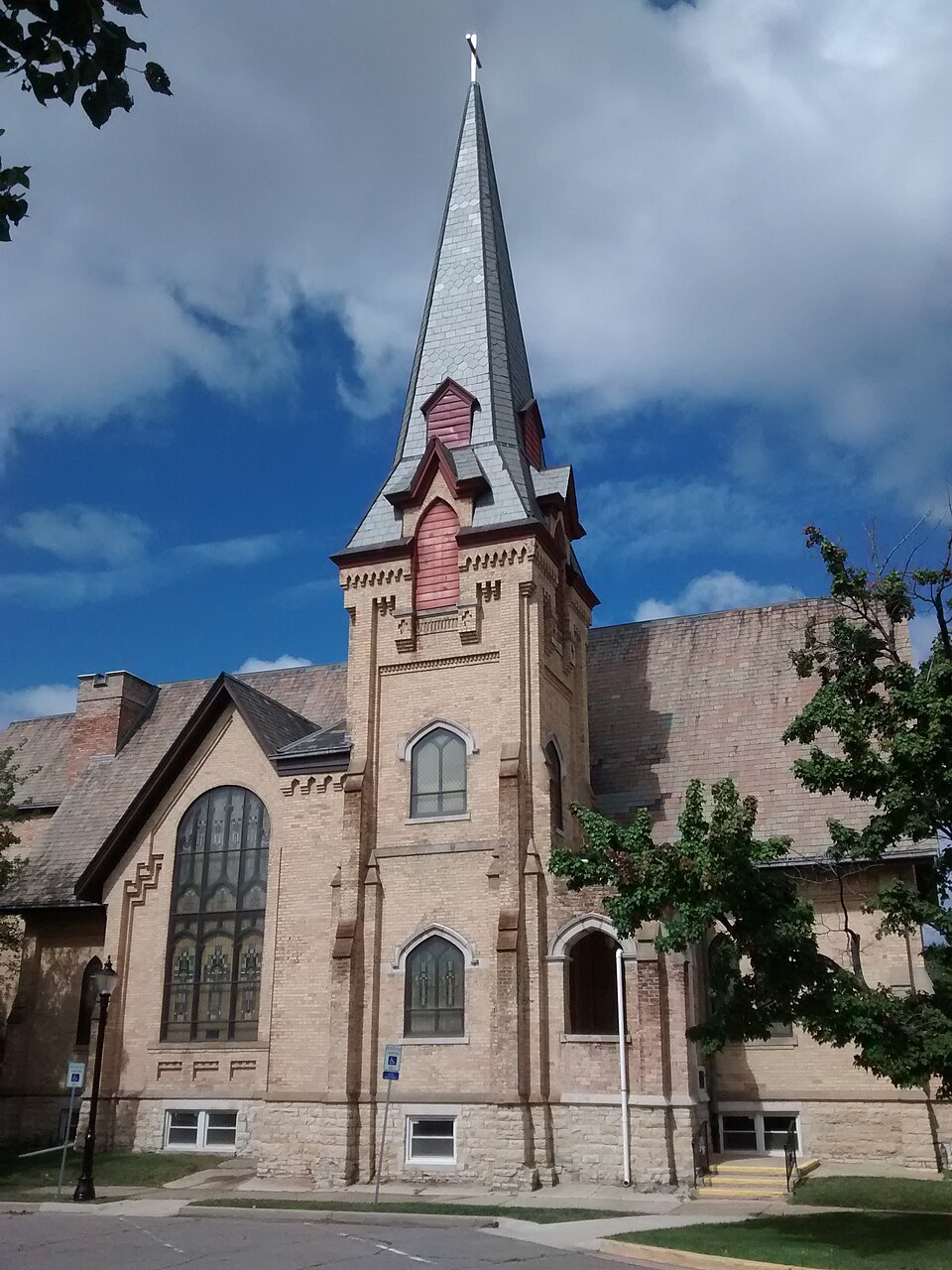 Photograph of First Congregational Church of Michigan City