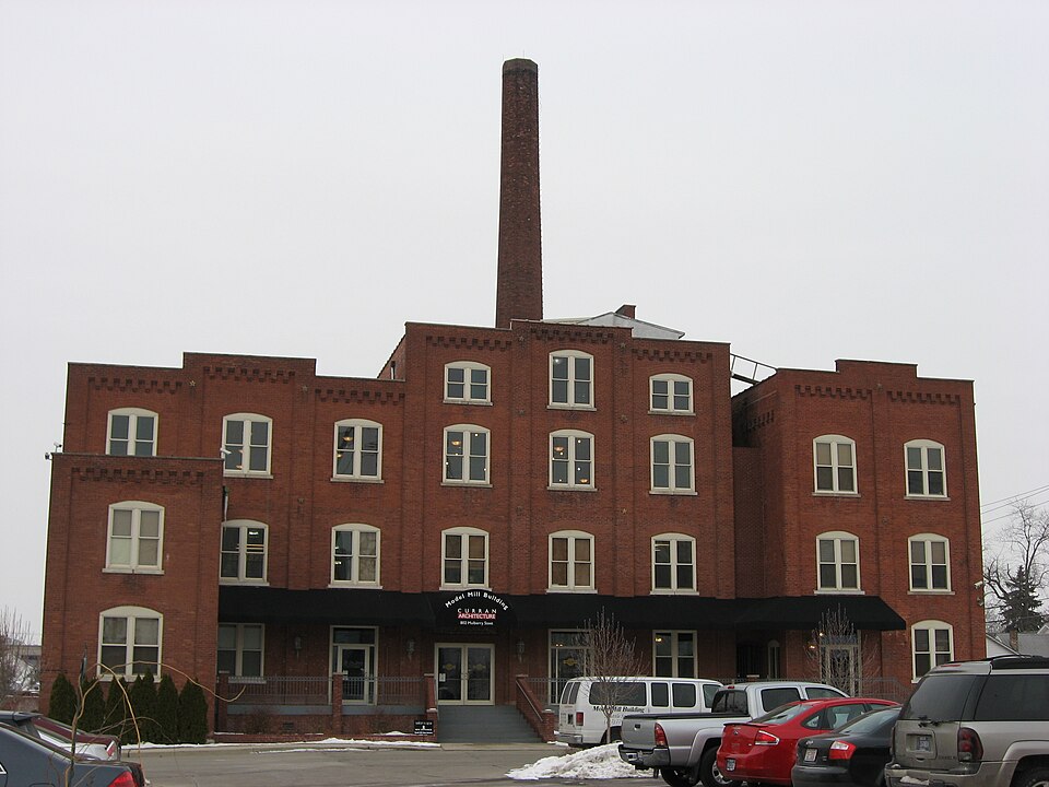 Photograph of Noblesville Milling Company Mill