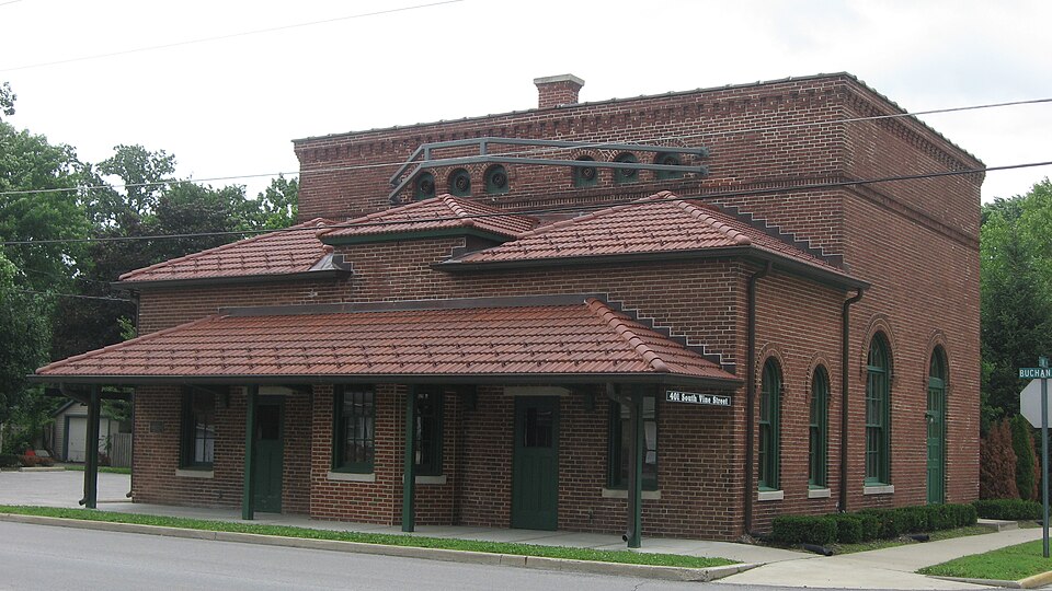 Photograph of THI and E Interurban Depot-Substation