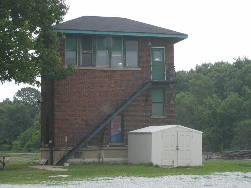 Photograph of E.J. and E. Griffith Interlocking Tower