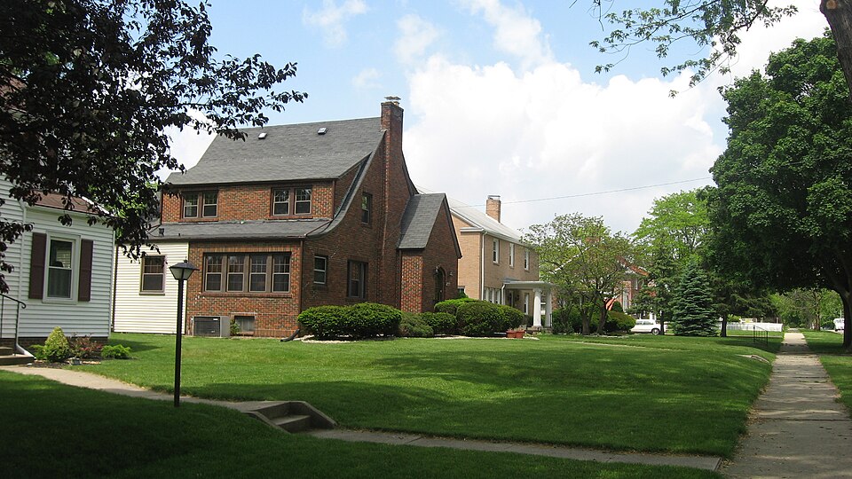 Photograph of Hawley Heights Historic District