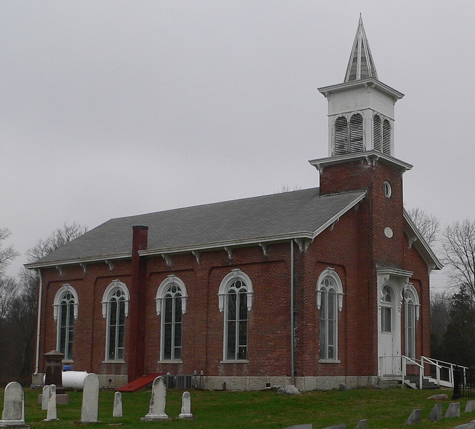 Photograph of Doddridge Chapel and Cemetery