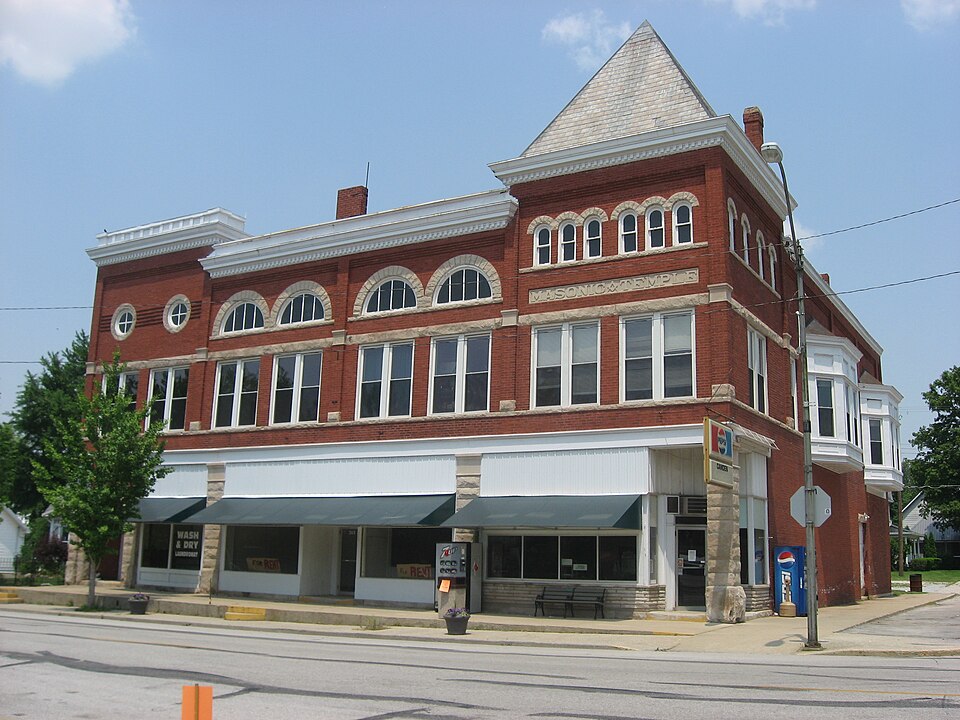 Photograph of Camden Masonic Temple