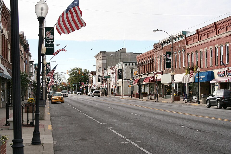 Photograph of Kendallville Downtown Historic District