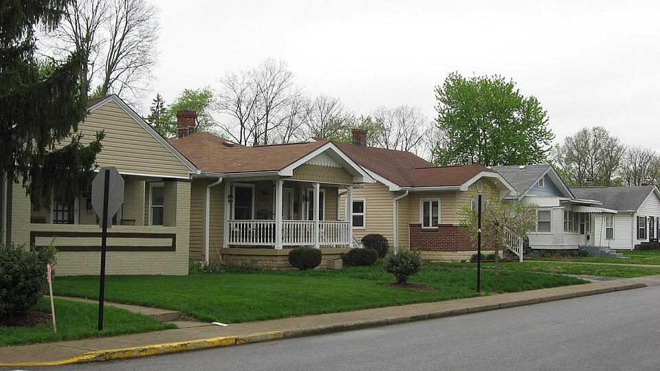 Photograph of Speedway Historic District