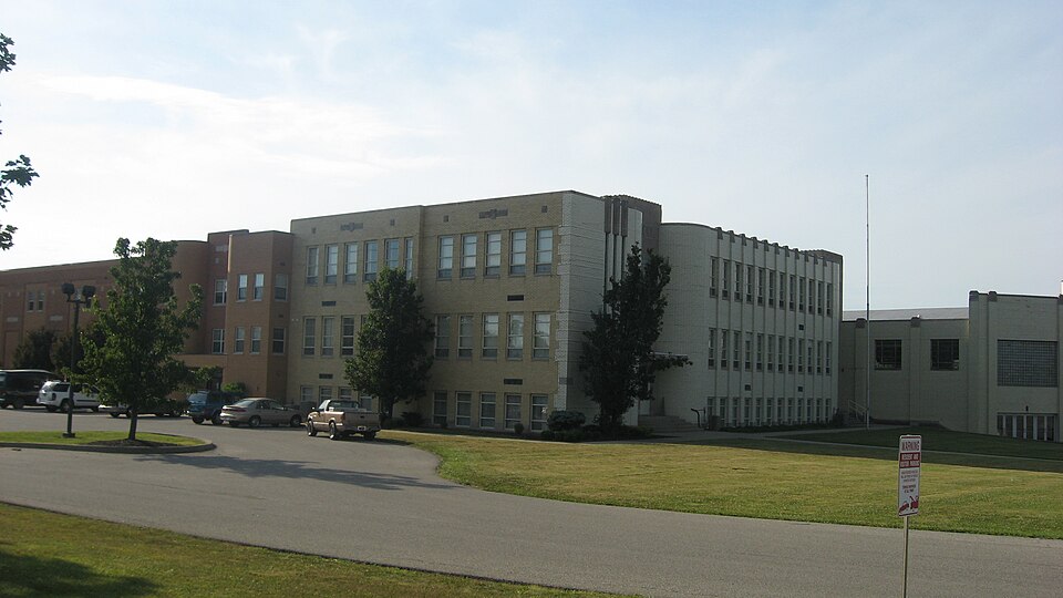 Photograph of Versailles School and Tyson Auditorium
