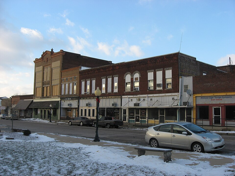 Photograph of Linton Commercial Historic District
