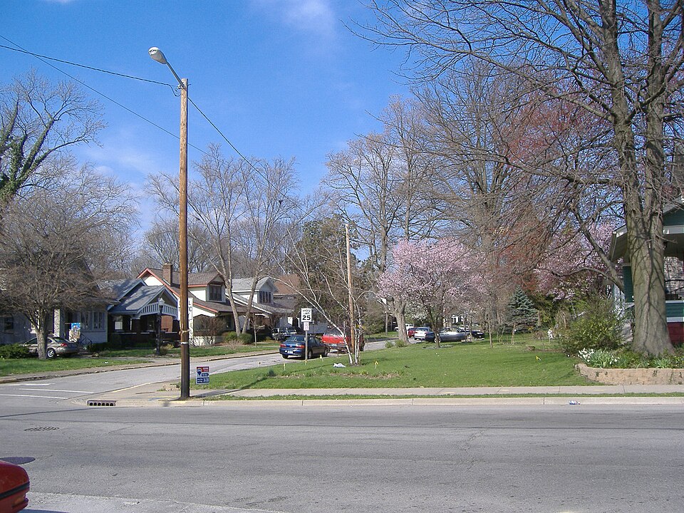 Photograph of DePauw Avenue Historic District