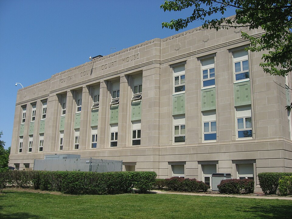Photograph of Fountain County Courthouse