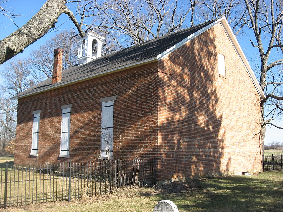 Photograph of Mount Zion Methodist Episcopal Church (Eaton, Indiana)