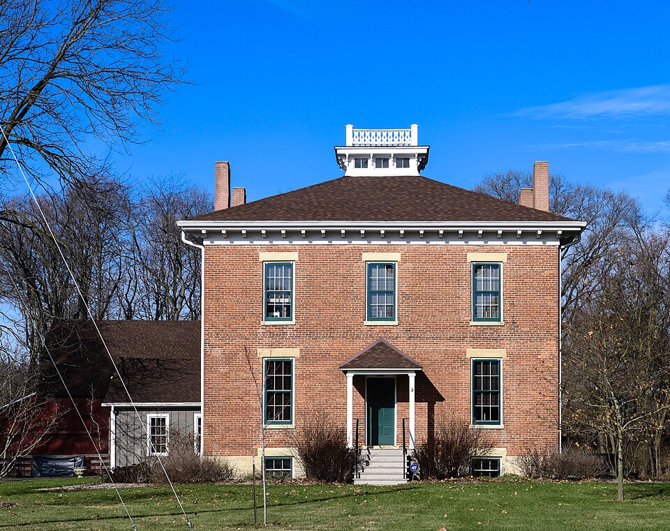 Photograph of James and Lavinia Forrester Farmstead