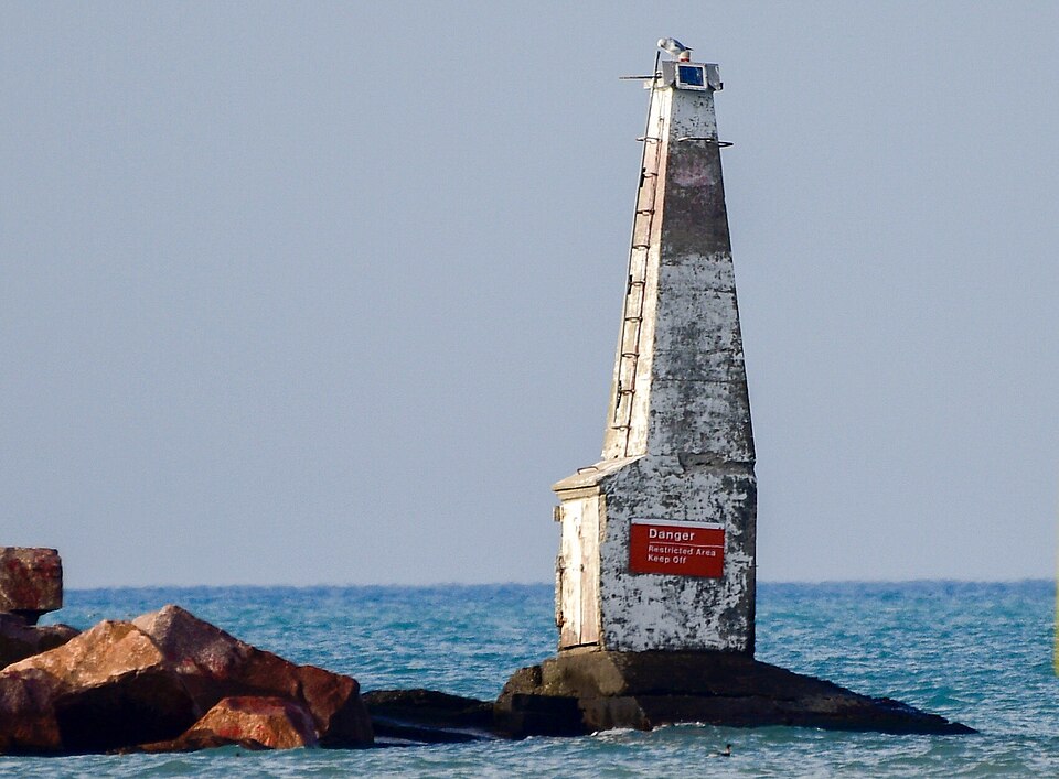 Photograph of Michigan City Breakwater Light