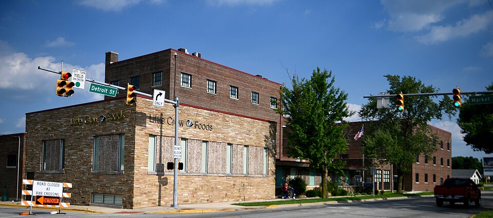 Photograph of Little Crow Milling Company Factory