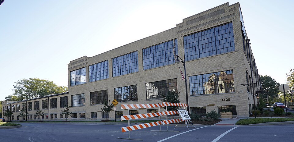 Photograph of M. Fine and Sons Building
