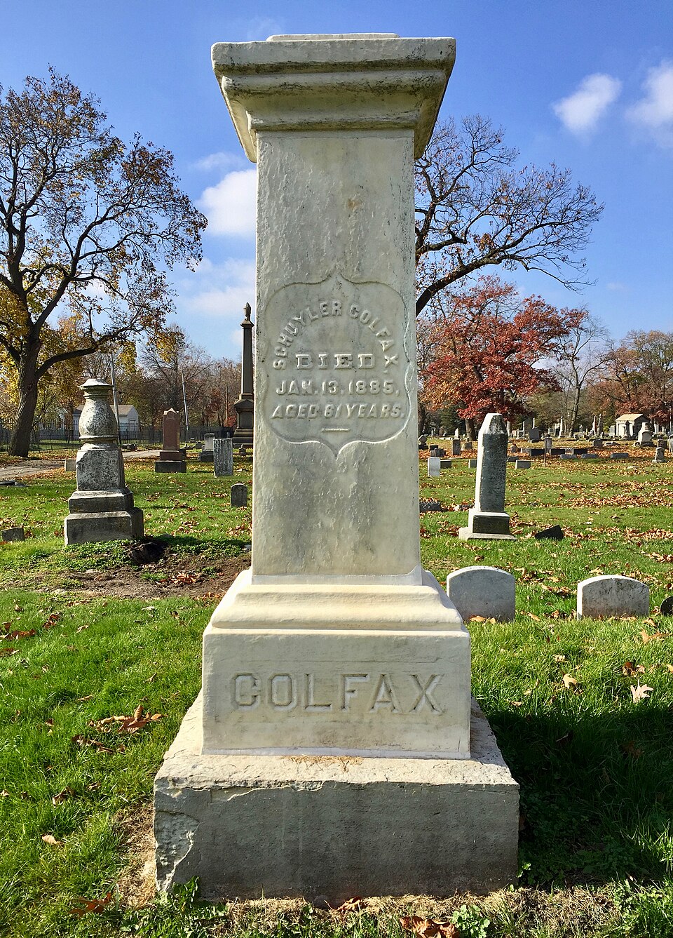 Photograph of South Bend City Cemetery