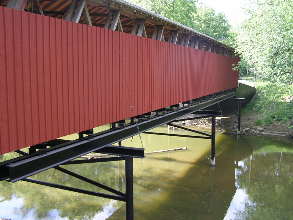 Photograph of Lancaster Covered Bridge