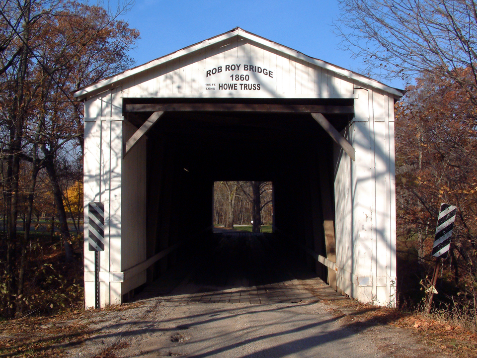Photograph of Rob Roy Covered Bridge