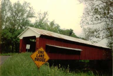 Photograph of Scipio Covered Bridge