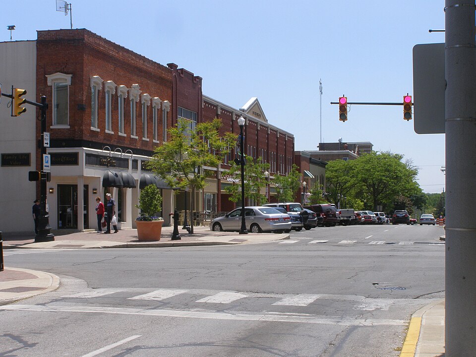 Photograph of Valparaiso Downtown Commercial District
