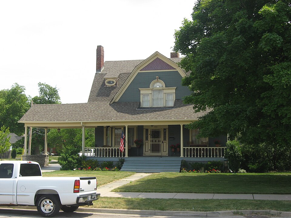 Photograph of Walter Allman House