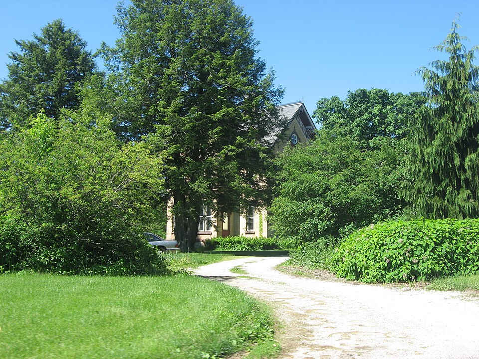 Photograph of John and Cynthia Garwood Farmstead
