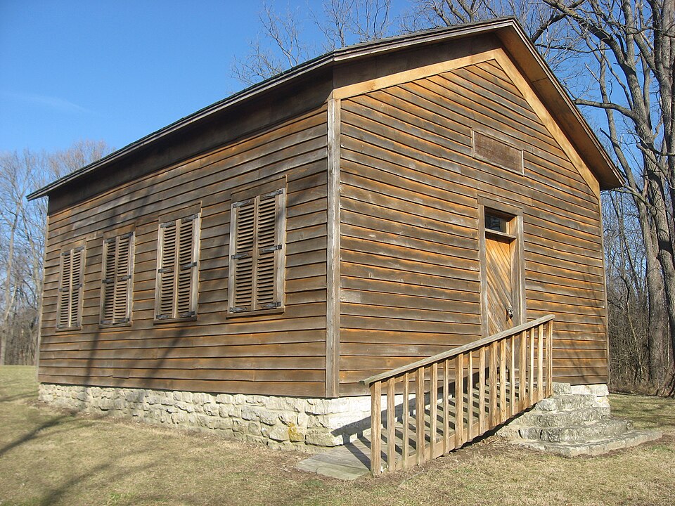 Photograph of Meshingomesia Cemetery and Indian School Historic District