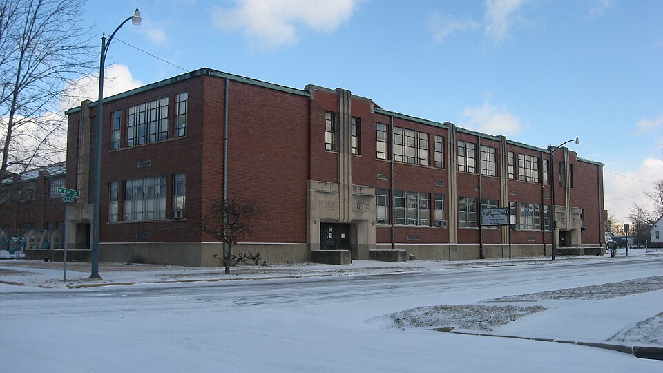 Photograph of Peru High School Historic District