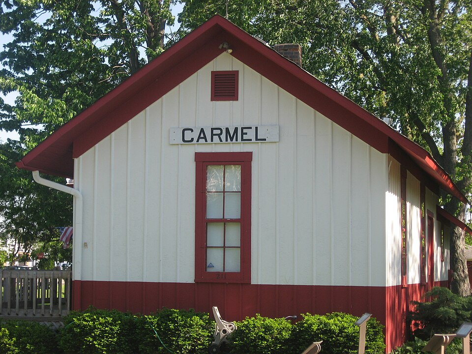 Photograph of Carmel Monon Depot