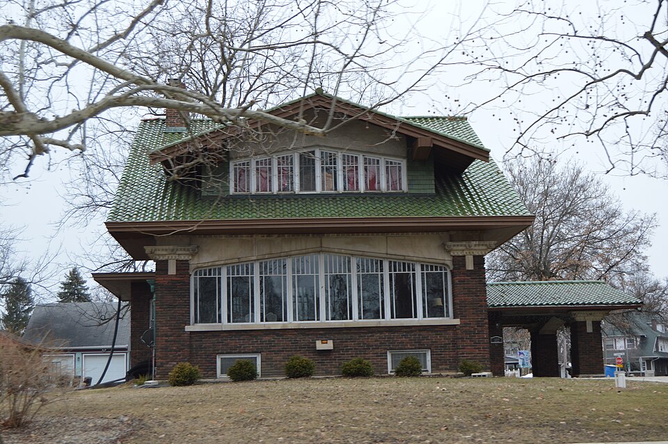 Photograph of Oren F. and Adelia Parker House