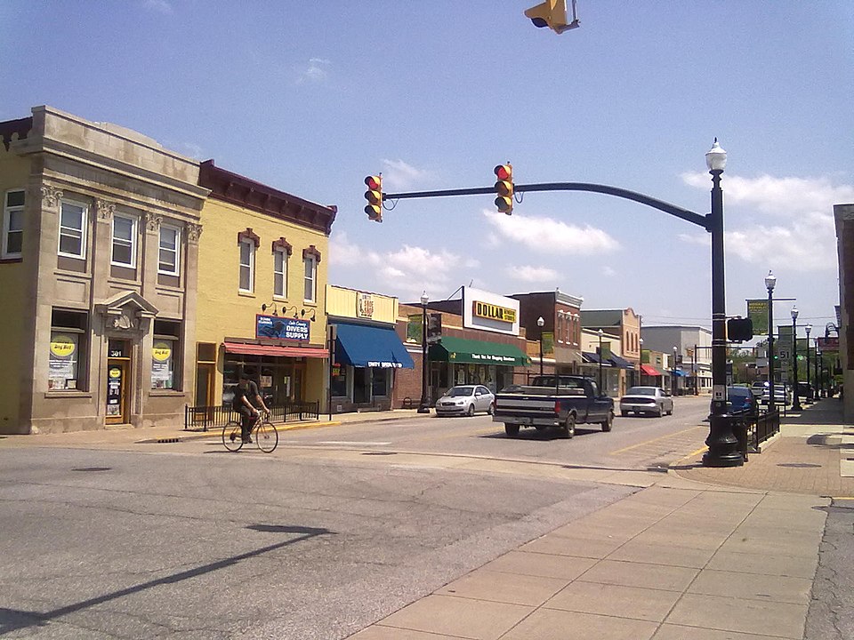 Photograph of Hobart Commercial District