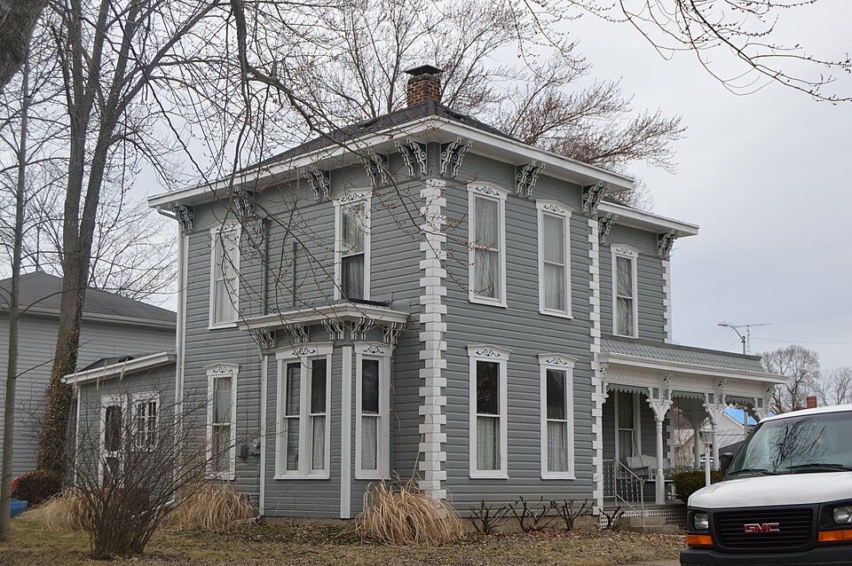 Photograph of John and Caroline Stonebraker House