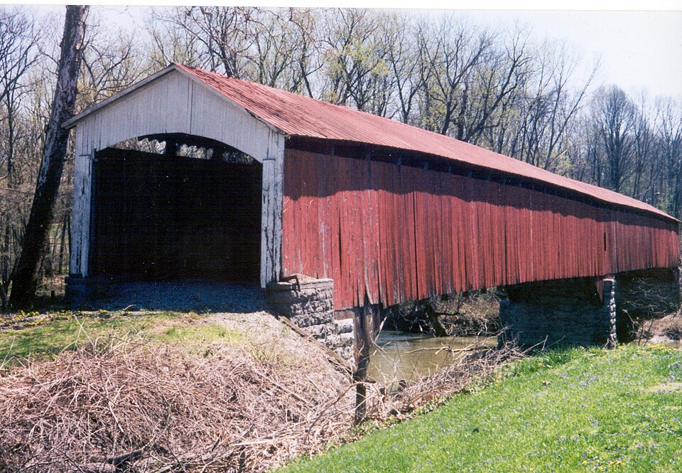 Photograph of Shields' Mill Covered Bridge