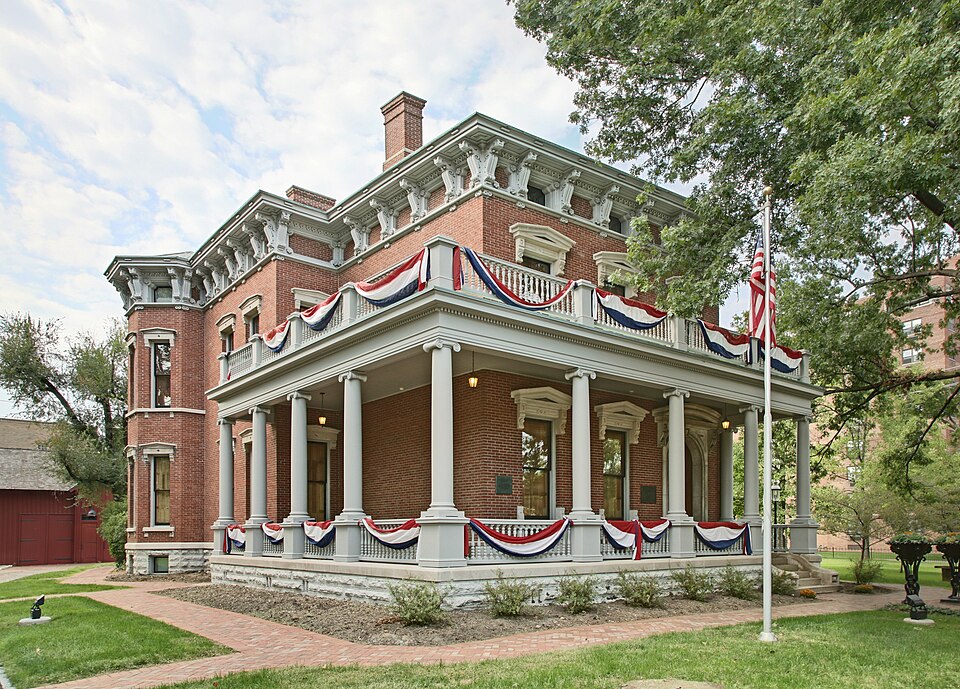 Photograph of Benjamin Harrison Presidential Site