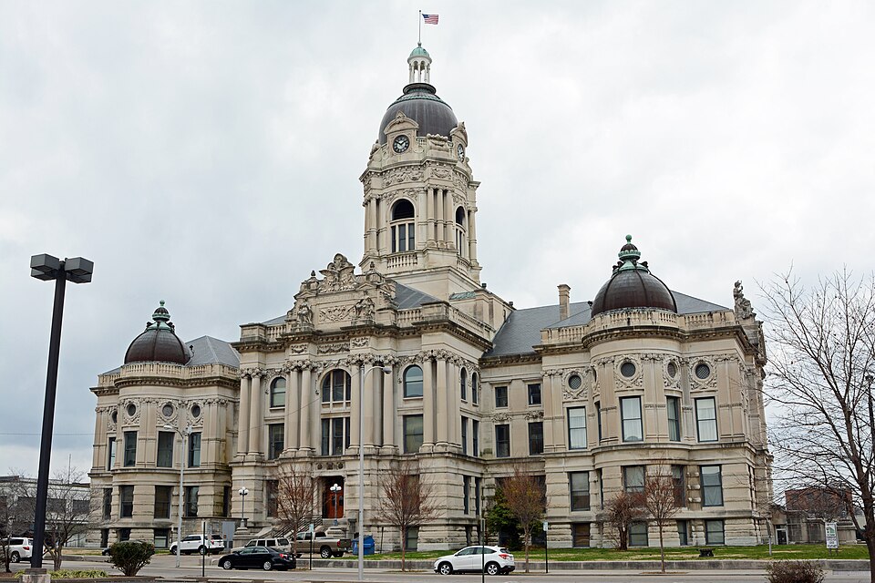 Photograph of Old Vanderburgh County Courthouse