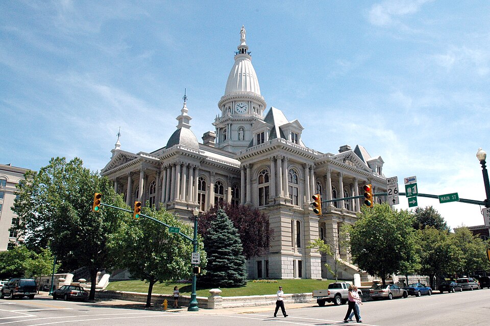 Photograph of Tippecanoe County Courthouse