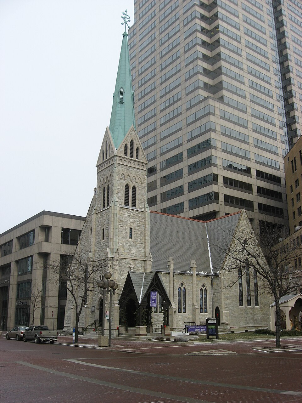 Photograph of Christ Church Cathedral, Indianapolis