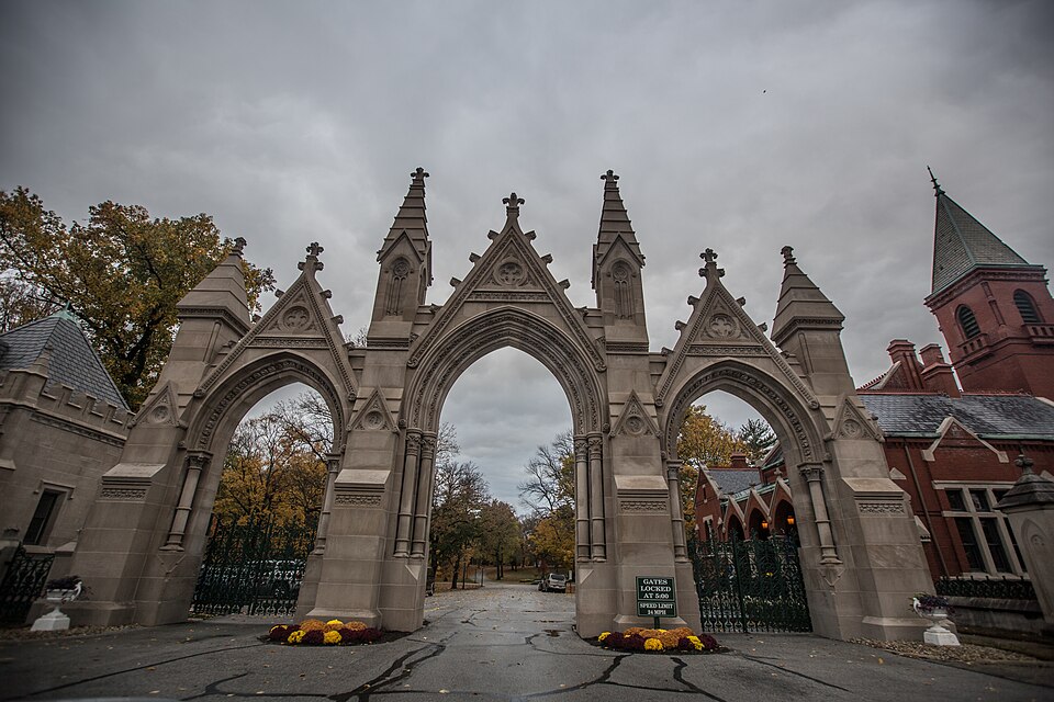 Photograph of Crown Hill Cemetery
